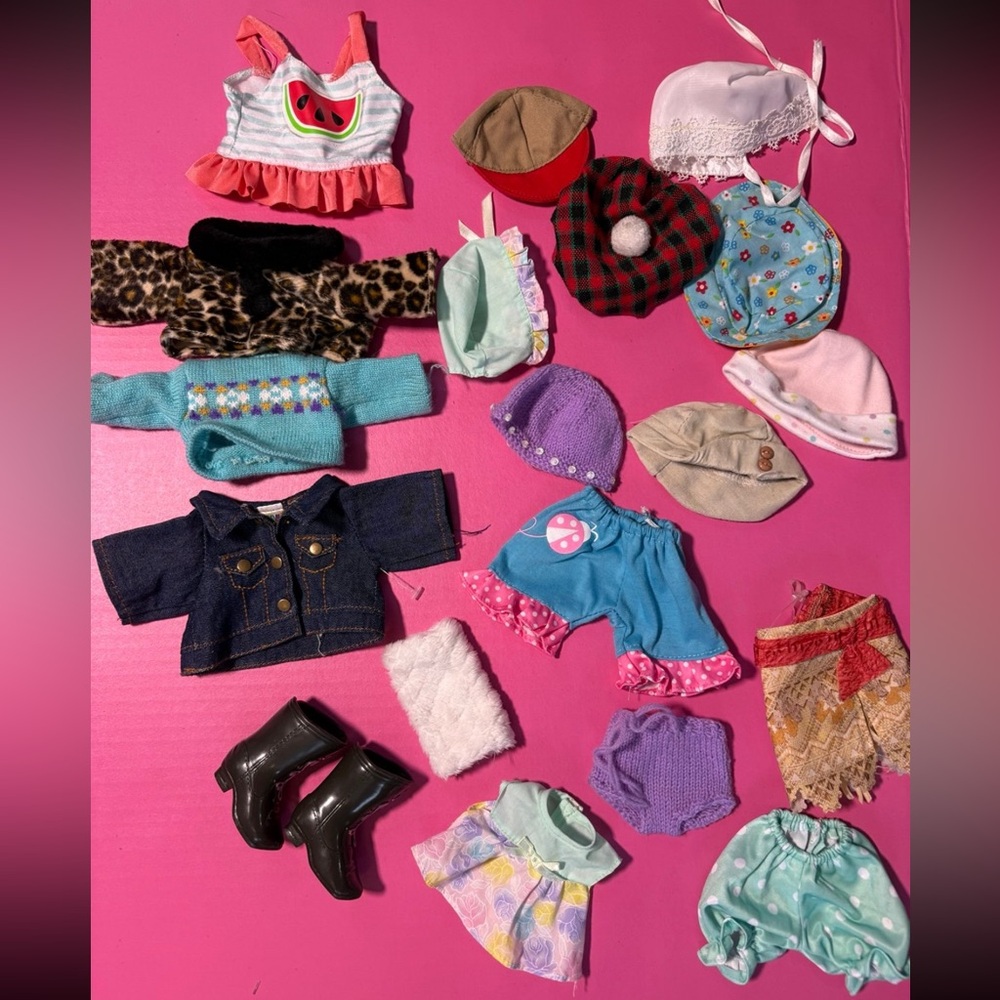 Wellie Wisher Sized doll Clothes Lot